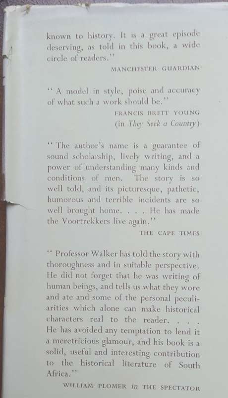 E.A. Walker, The Great Trek