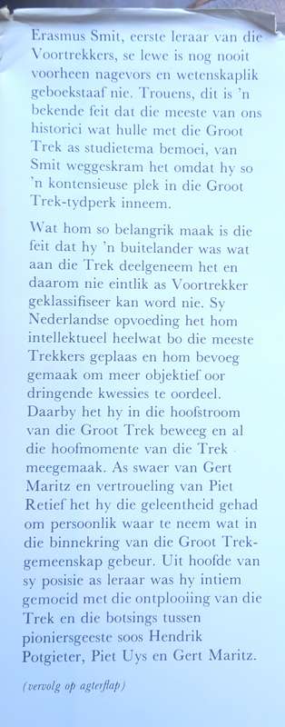 P.S. de Jongh, Die Lewe van Erasmus Smit