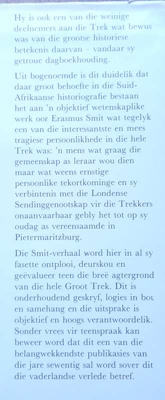 P.S. de Jongh, Die Lewe van Erasmus Smit