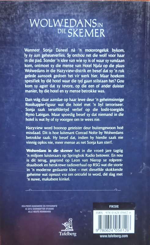 Leon van Nierop, Wolwedans in die Skemer