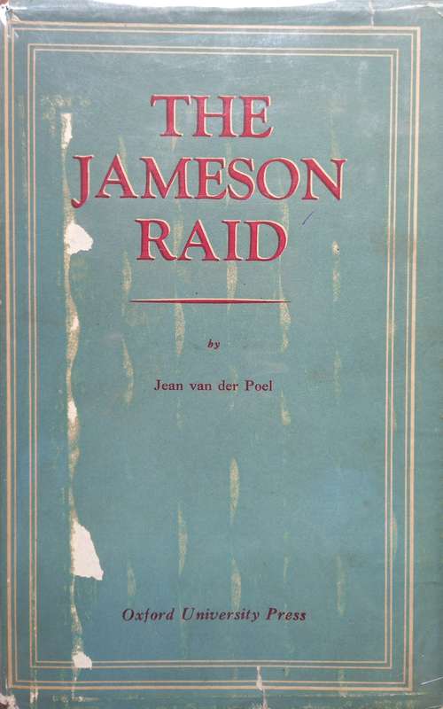 Jean van der Poel, The Jameson Raid