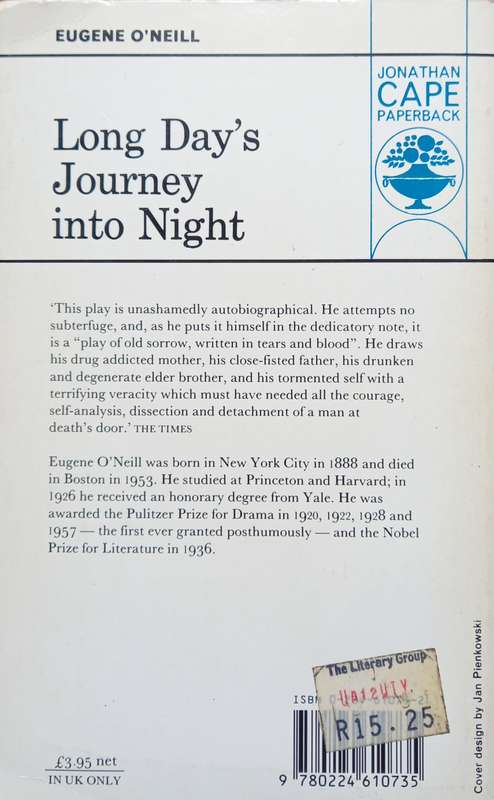 Eugene O'Neill, Long Day's Journey into Night