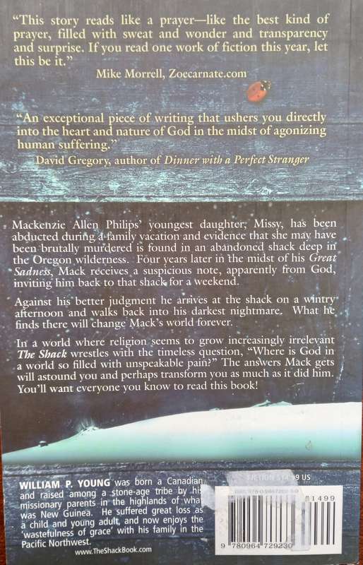 William P. Young, The Shack