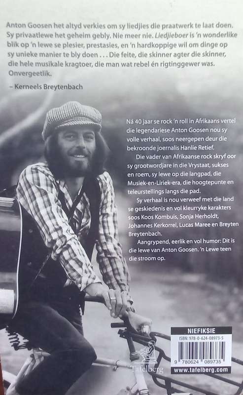 Hanlie Retief, Anton Goosen: Liedjieboer (geteken)
