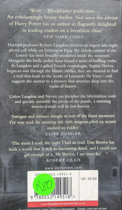 Dan Brown, The Da Vinci Code