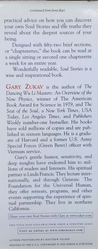 Gary Zukav, Soul Stories