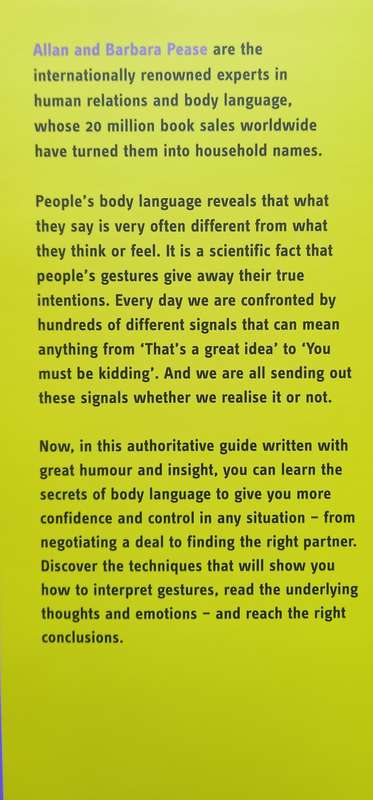 Allan & Barbara Pease, The Definitive Book of Body Language