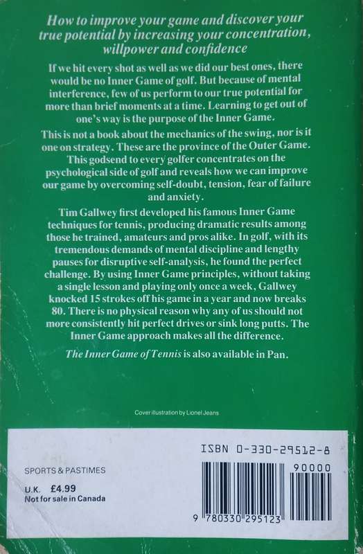 W. Timothy Gallwey, The Inner Game of Golf