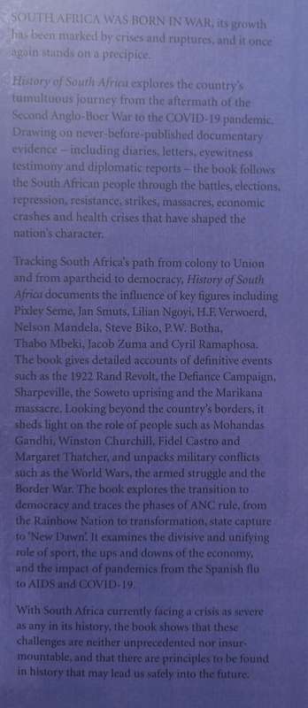 Thula Simpson, History of South Africa: From 1902 to the Present