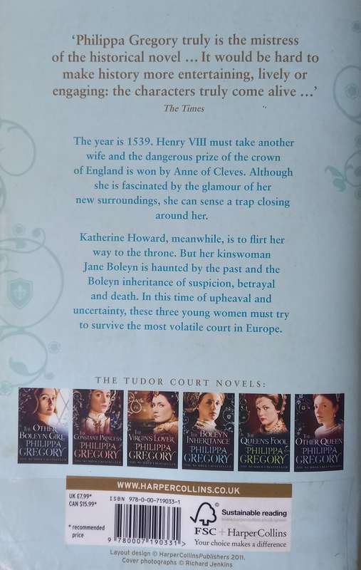 Philippa Gregory, The Boleyn Inheritance