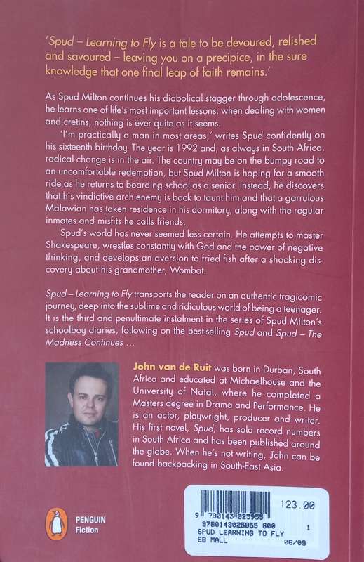 John van de Ruit, Spud - Learning to Fly
