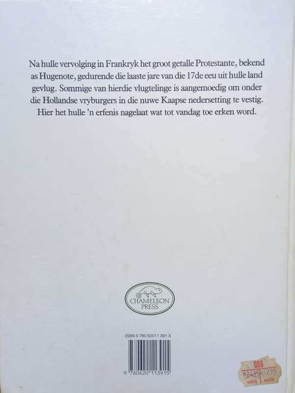 Lynne Breyer & Francois Theron, Die Hugenote en hul Erfenis