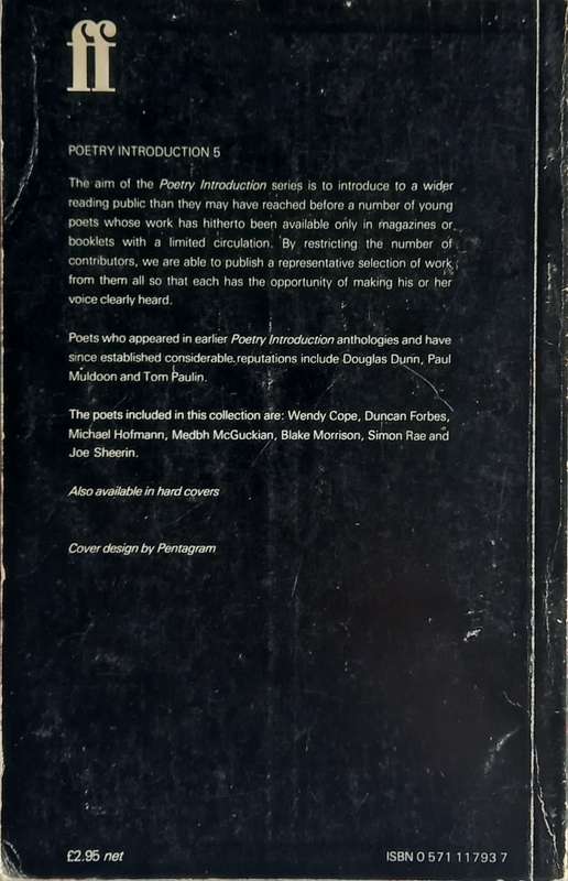 Poetry Introduction 5 (Faber Anthology)