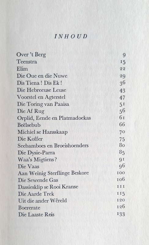 C.G.S. de Villiers, Medereisigers