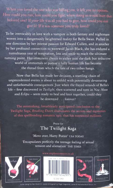 Stephenie Meyer, Breaking Dawn