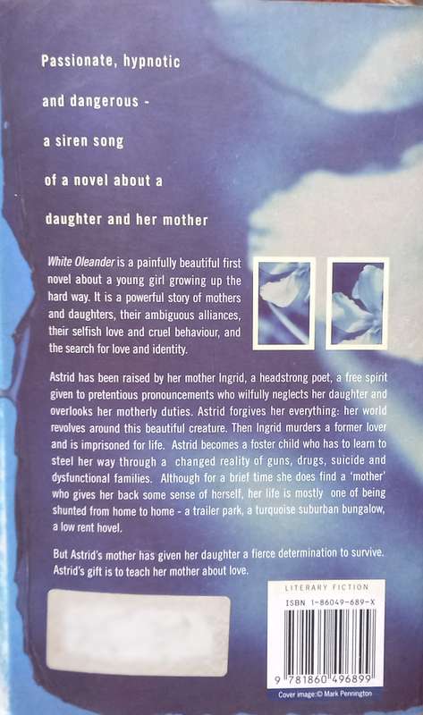 Janet Fitch, White Oleander