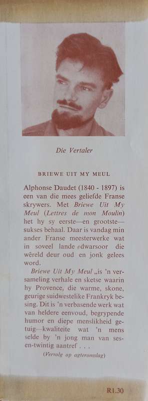 Alphonse Daudet, Briewe uit my Meul