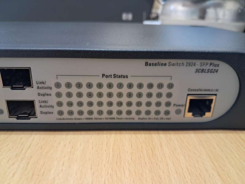 3COM Baseline Switch 2924 SFP Plus (3CBLSG24)