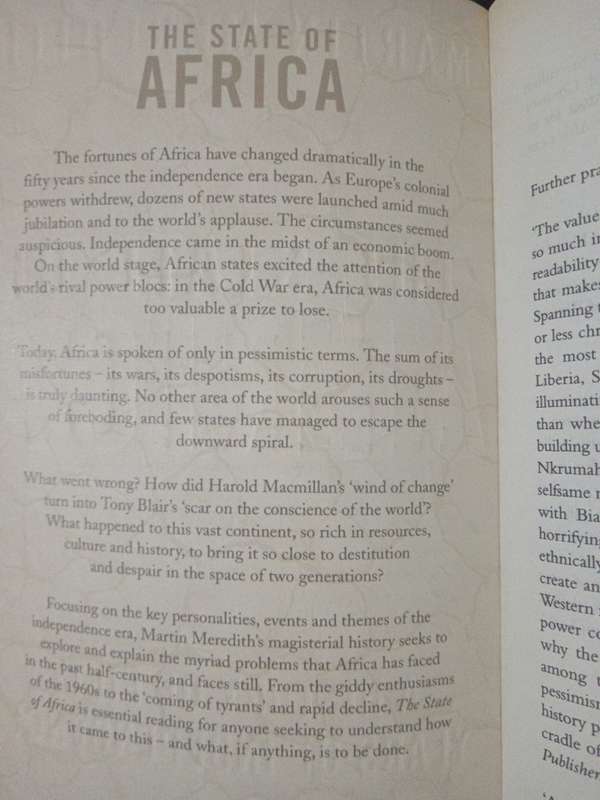 The State of Africa by Martin Meredith