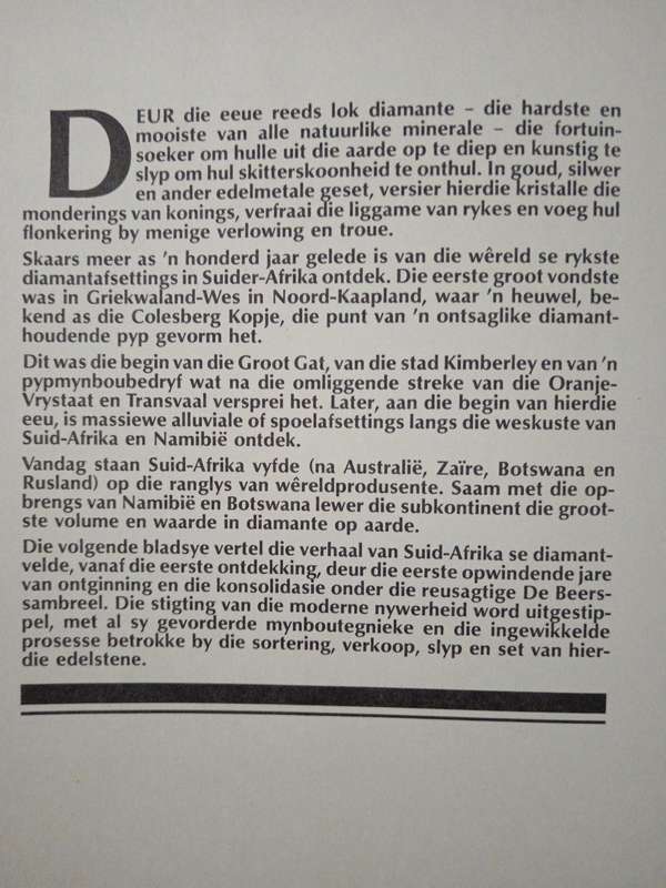 Diamante in Suider-Afrika by Peter Joyce & Ted Scannell