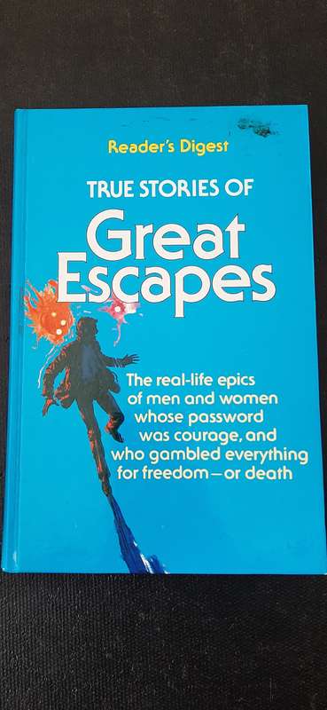 True Stories of Great Escapes by Reader's Digest - Set of 2 books, Vol 1 & 2