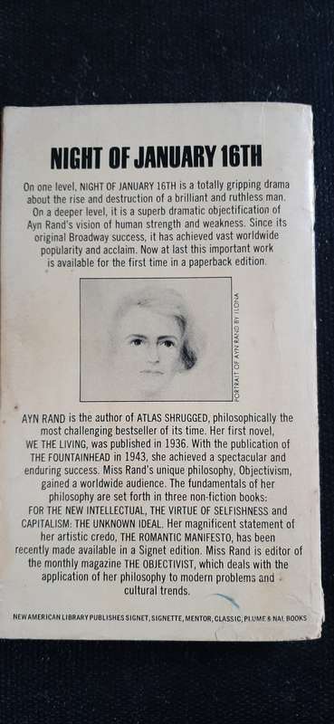 Night of January 16th by Ayn Rand