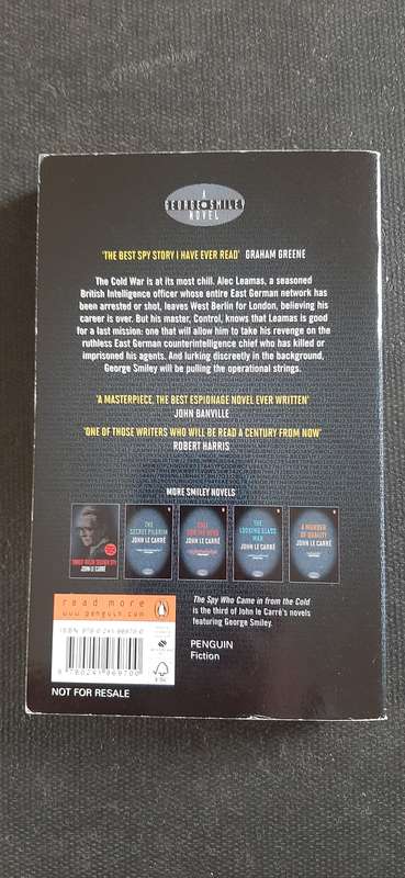 The spy who came in from the cold - by John Le Carré