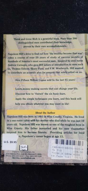 Think and Grow Rich by Napoleon Hill (65th Anniversary Edition)