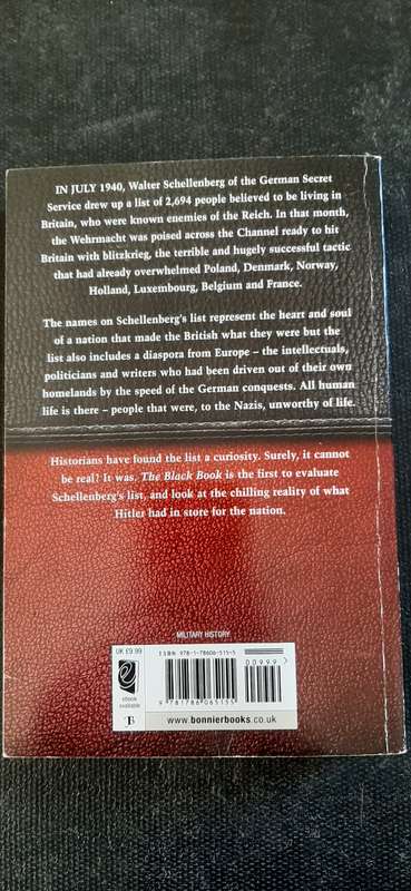 The Black Book by M J Trow