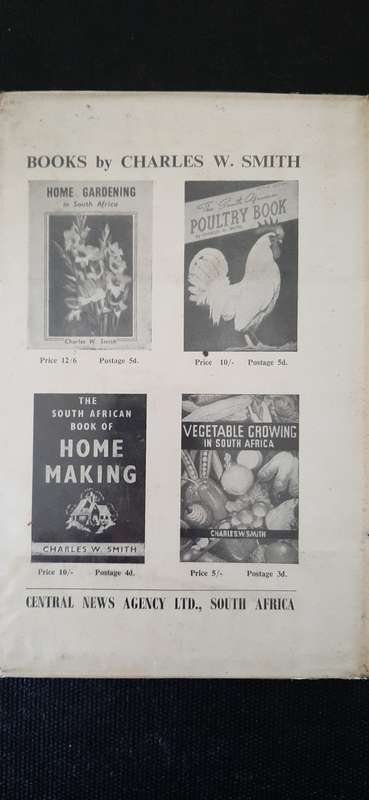 The South African Dahlia Book by Charles W. Smith