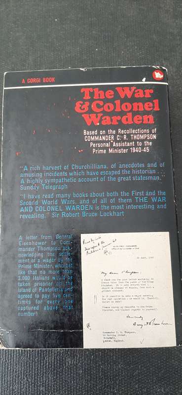 The War & Colonel Warden by Gerald Pawie