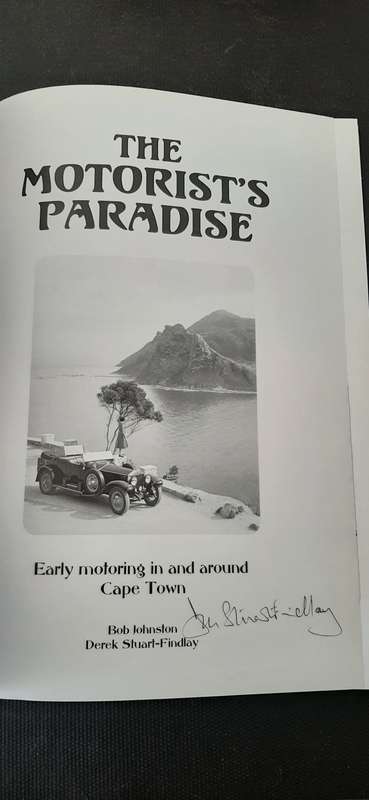 The Motorist's Paradise by Bob Johnston and Derek Stuart-Findlay (Signed by author)