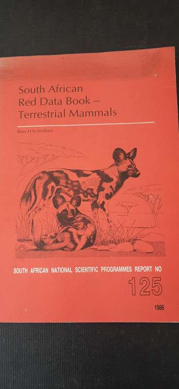 South African Red Data Book - Terrestrial Mammals by Reay H N Smithers
