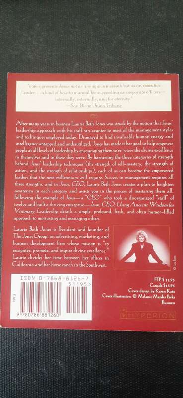 Jesus CEO by Laurie Beth Jones