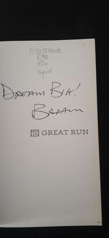 The Great Run by Braam Malherbe (Signed)