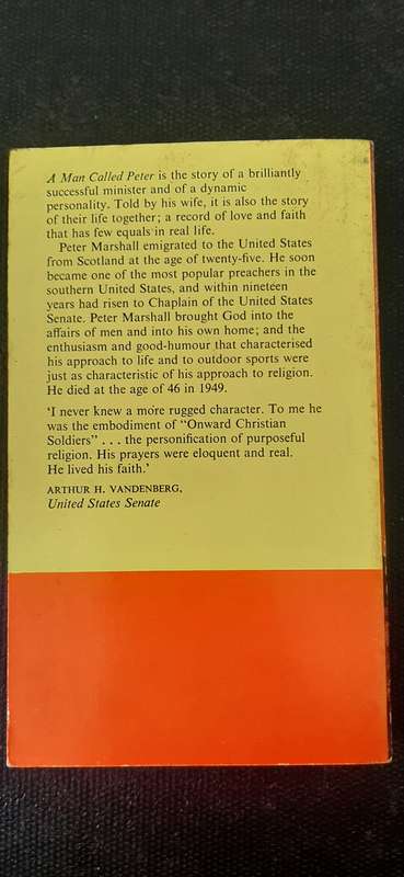 A Man called Peter - The Story of Peter Marshall by Catherine Marshall