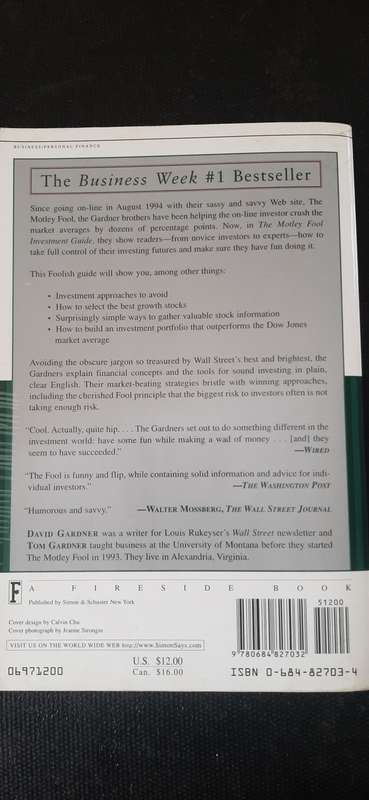 The Motley Fool Investment Guide by David & Tom Gardner