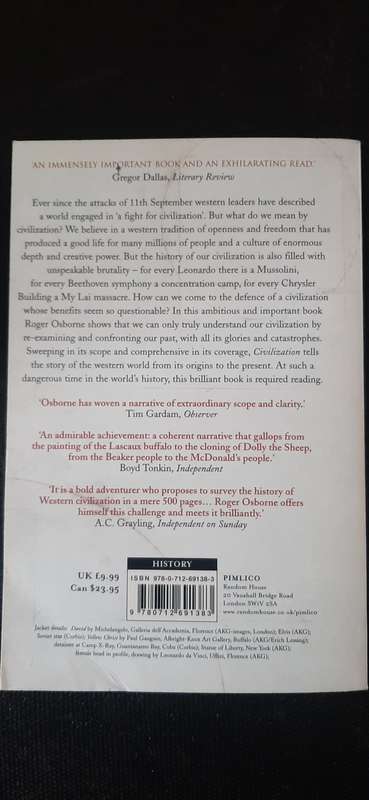 Civilization - A new history of the Western World by Roger Osborne