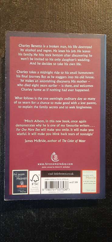 For one more day by Mitch Albom
