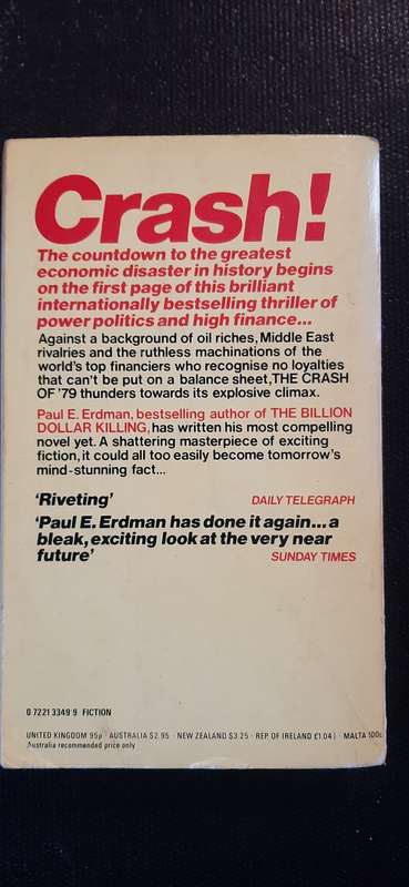 The Crash of '79 by Paul E, Erdman