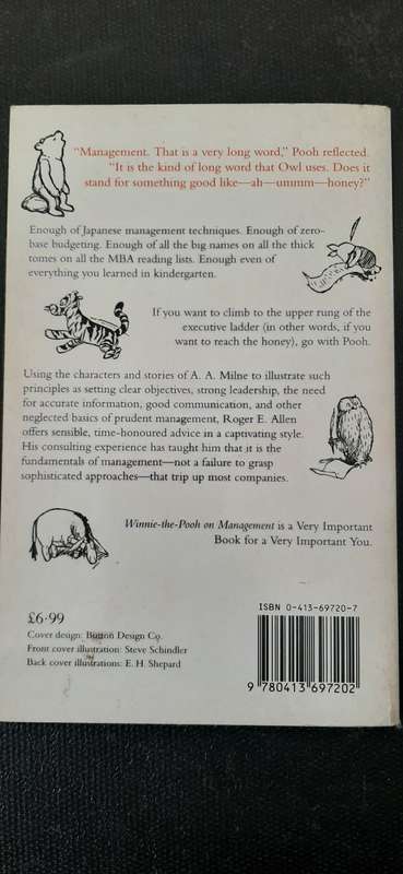 Winnie-the-Pooh on Management by Roger E. Allen