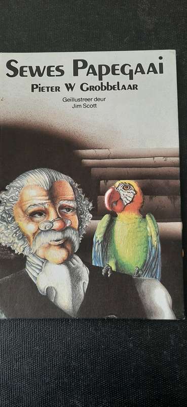 Sewes Papegaai deur Pieter W. Grobbelaar