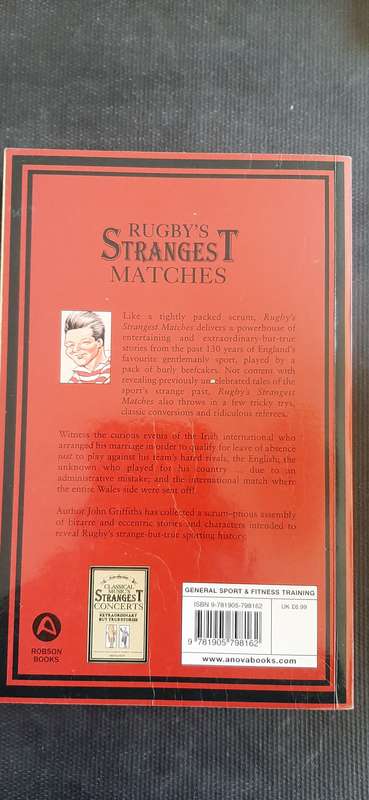 Rugby's Strangest Matches by John Griffiths