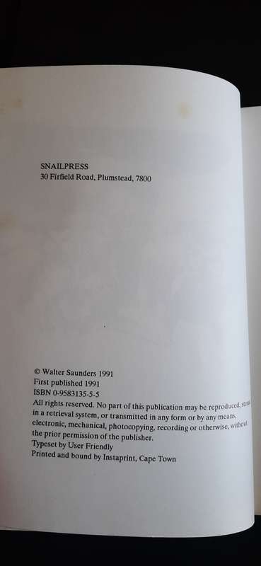 Sea and Shadows by Walter Saunders (First Edition)