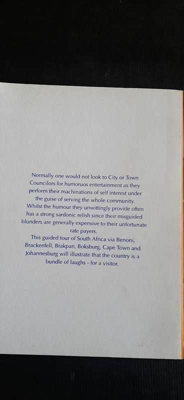 Boksburg Boobs and Cape Town Capers by Paddy MacAvin