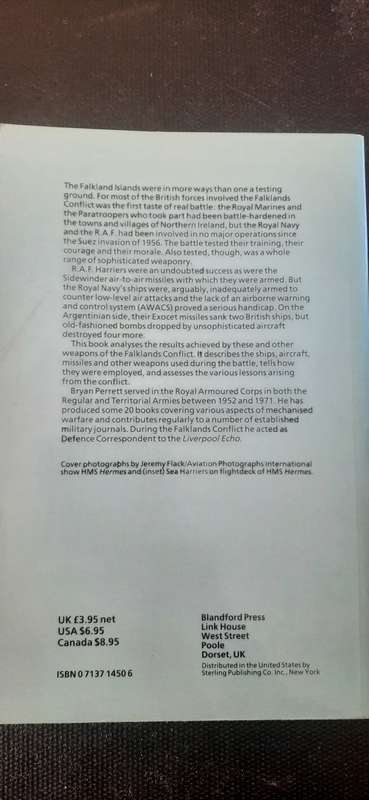 Weapons of the Falklands Conflict by Bryan Perrett