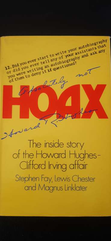 HOAX by Stephen Fay, Lewis Chester and Magnus Linklater