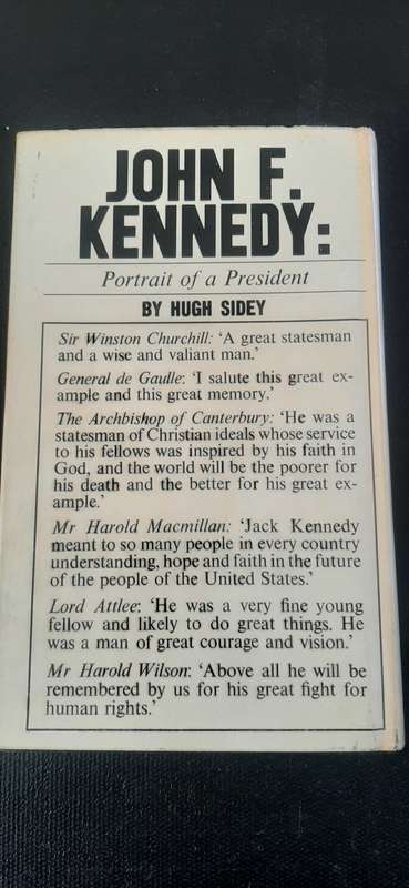 John F. Kennedy: Portrait of a President by Hugh Sidey