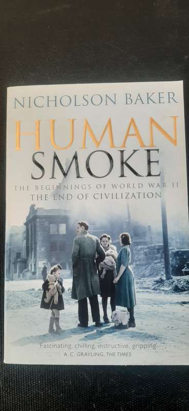 Human Smoke by Nicholson Baker