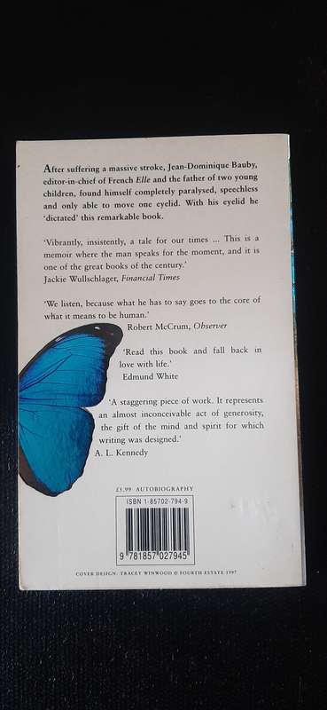 The Diving-Bell & The Butterfly by Jean-Dominique Bauby